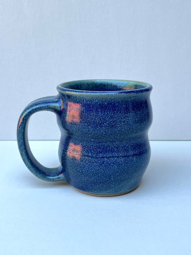 Belted Blue Mug